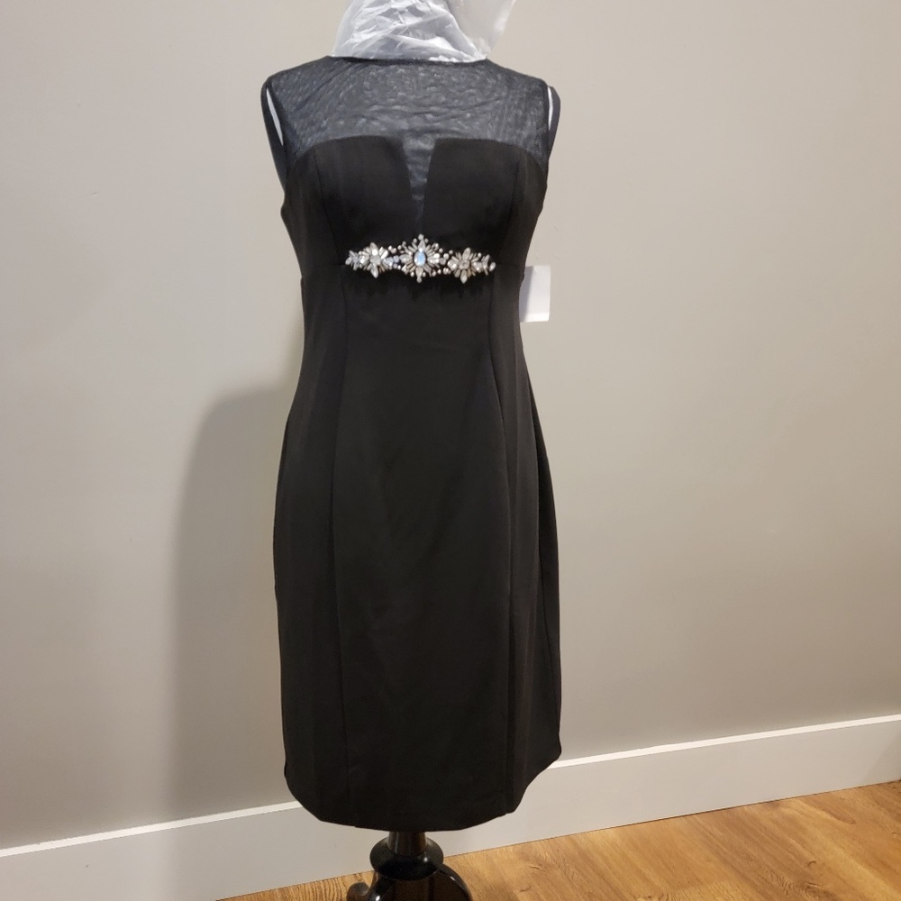 Jackie Jon New York Black dress size 10 NWT